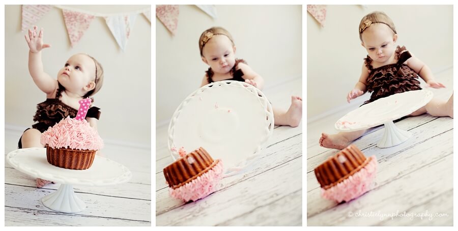 cake smash photographer in nashville